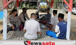 Patroli Siang Sambang Desa, Polsek Pelihara Harkamtibmas dan Perilaku Prokes