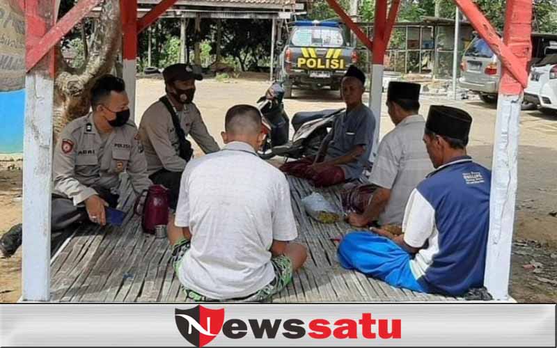 Patroli Siang Sambang Desa, Polsek Pelihara Harkamtibmas dan Perilaku Prokes