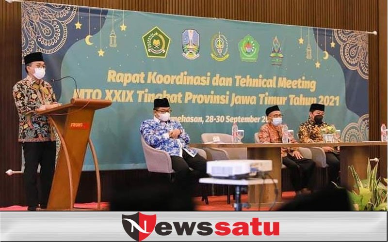 Persiapan MTQ Provinsi Jatim 2021, Pemkab Pamekasan Gelar Rakor dan TM Peserta