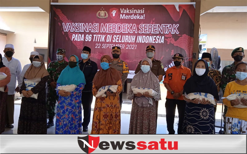 Polres Bondowoso Lakukan Vaksinasi Serentak, Ini Pesan Wabup Irwan