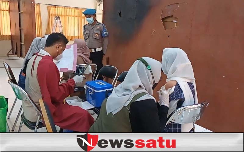 Polres Pamekasan Serbu Kampus IAIN Madura dengan Vaksinasi Merdeka