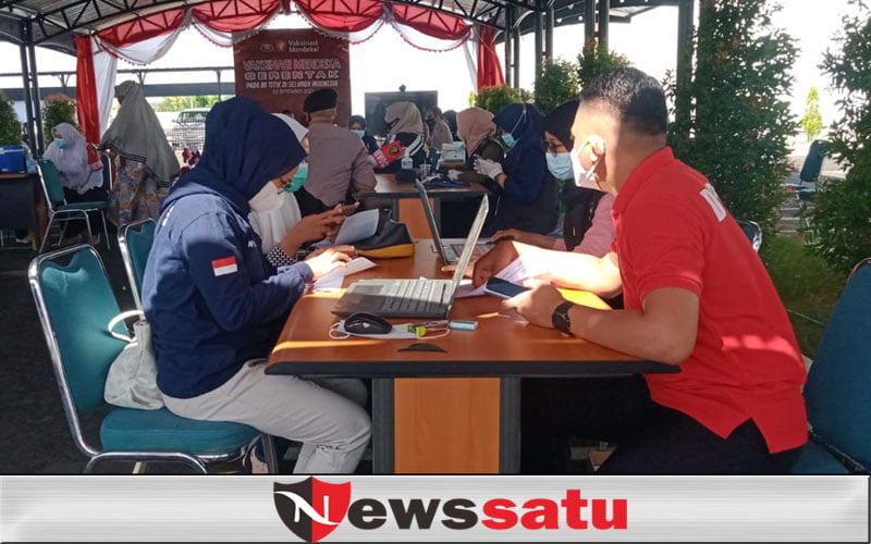 Polres Sumenep Gelar Vaksinasi Massal, Minat Masyarakat Semakin Meningkat