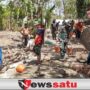 Pra TMMD Ke 112, Prajurit TNI Berjibaku Bor Sumur dan Pengerasan Jalan di Pamekasan