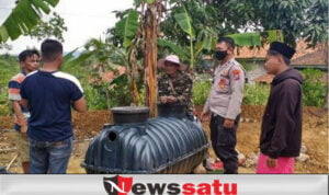 Program Sanitasi DPRKP Bergulir, Polri Kawal Pelaksanaannya di Pamekasan