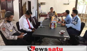 Sinergikan ICJS, Kapolres Disambangi Kalapas Kelas IIA Pamekasan