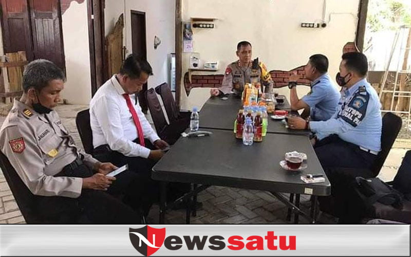 Sinergikan ICJS, Kapolres Disambangi Kalapas Kelas IIA Pamekasan