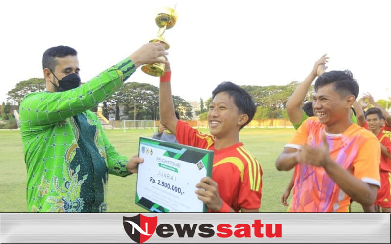 Walikota Probolinggo Hadiri Langsung Kejuaraan Sepak Bola U-16