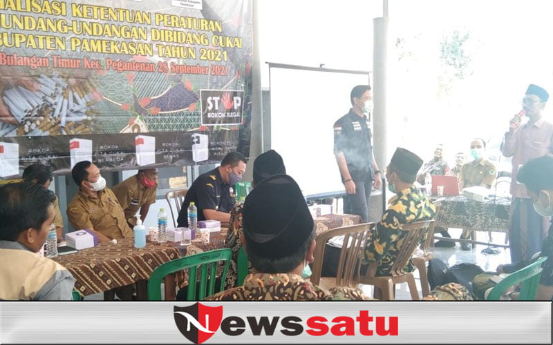Warga Pegantenan Harus Paham Cukai, Pemkab Pamekasan Terus Blusukan Desa