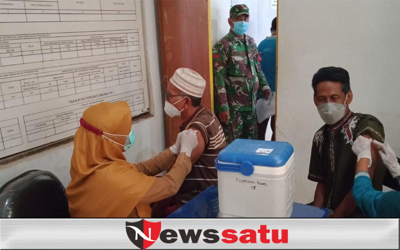 250 Warga Kelurahan Gladak Anyar Pamekasan Jadi Sasaran Vaksinasi Covid-19