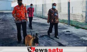 Deteksi Dini dari Barang Terlarang di Lorong dan Tembok, Lapas Narkotika Pamekasan Kerahkan Tim K-9