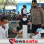 Gelar Vaksinasi di 5 Titik, Polres Pamekasan Melakukan Penyekatan Ketat