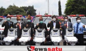 HUT 76, OKI Terima Kado Ambulans dan Alkes Senilai 1,4 Milyar