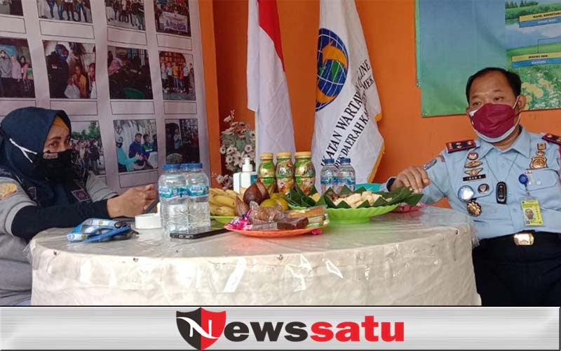 Jajaran Imigrasi Kelas III Non TPI Pamekasan Kunker ke IWO Pamekasan, Mantapkan Sinergitas bersama Media