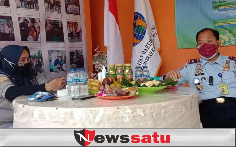 Jajaran Imigrasi Kelas III Non TPI Pamekasan Kunker ke IWO Pamekasan, Mantapkan Sinergitas bersama Media