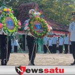 Jajaran Lapas Kelas IIA Pamekasan, Lakukan Tabur Bunga untuk Teladani Pahlawan Bangsa