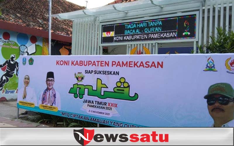 KONI Pamekasan Siapkan Kantornya Untuk Posko Induk Panitia MTQ Jatim