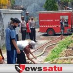 Kobaran Api Di Lahan Kosong Gegerkan Warga Kota Probolinggo