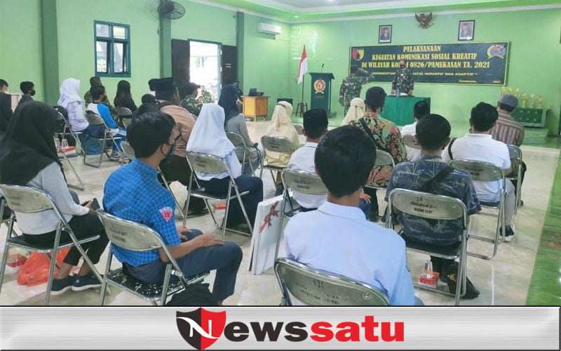 Kodim 0826 Inisiasi Pola Komsos Kreatif, Gaet Pelajar Pamekasan