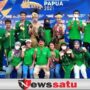 Kontingen FPTI Jatim Sabet Juara Umum PON XX 2021 di Papua