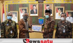 Pemkab OKI Terima Piagam dan Plakat Penghargaan WTP Kemenkeu