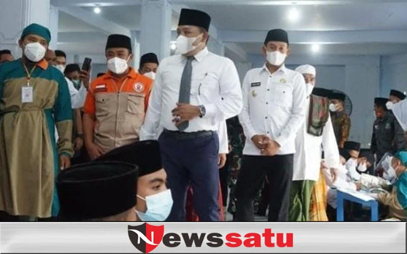Pemkab Sampang Terus Gebyarkan Vaksinasi Kalangan Santri dan Pondok Pesantren