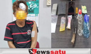 Tim Pemberantasan BNNK OKI Berhasil Tangkap Bandar Narkotika di Air Pedara