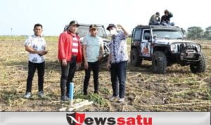 Tinjau Lahan JLS, Bupati dan Wabup Sampang Off-road Bareng Hingga Pelosok Desa