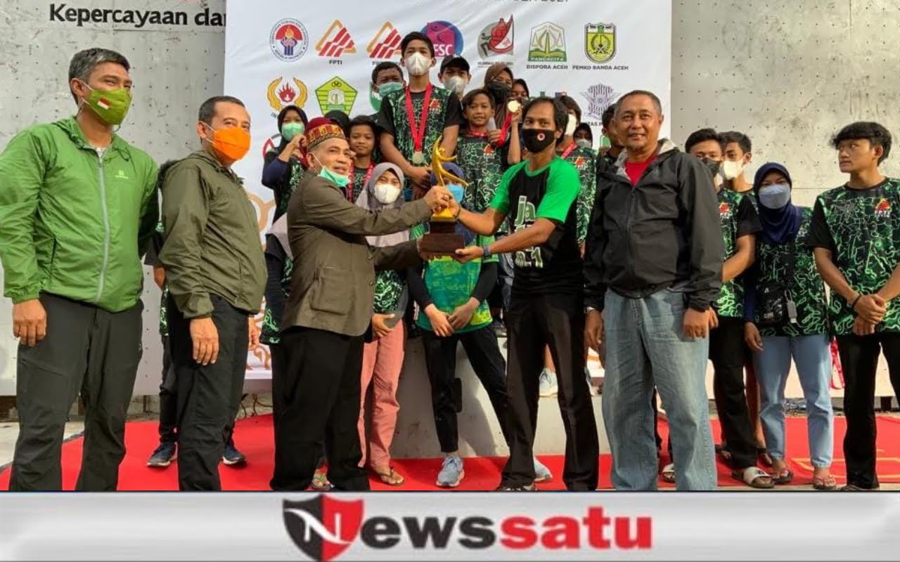 Atlet FPTI Jatim Kembali Raih Gelar Juara Umum di Kejurnas KU 2021