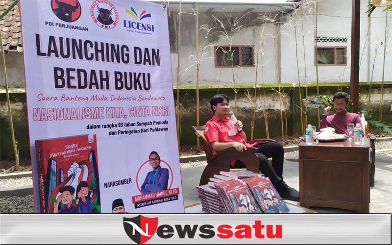 Bedah Buku Suara Banteng Muda Indonesia, Ini Pesan Ketua DPC BMI Bondowoso