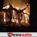 Diduga Akibat Konsleting Listrik, Rumah Warga Serigeni Lama Hangus Ditilap Sijago Merah