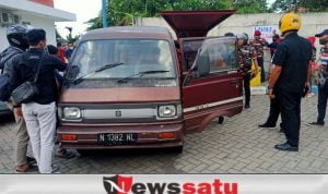 Diduga Mobil Angkut BBM Parkir Di SPBU Kasbah, Diamankan Polres Kota Probolinggo
