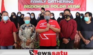 Jalin Silaturahmi, Polda Jatim Gelar Family Gathering Dengan Santri di Selecta