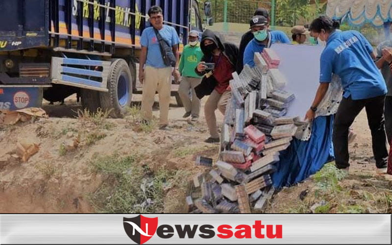 Jutaan Rokok Ilegal Akan Dimusnahkan Bea Cukai Madura Akhir Tahun Ini