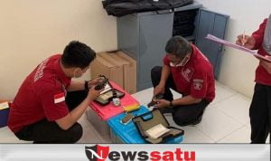 Kuatkan Deteksi Dini Gangguan, Tim Lapas Narkotika Kelas IIA Cek Senpi dan Amunisi