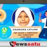 Membanggakan Pamekasan, Chamisha Laylani Raih Medali Perunggu di KSN 2021