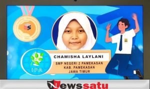 Membanggakan Pamekasan, Chamisha Laylani Raih Medali Perunggu di KSN 2021
