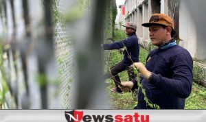 Pastikan Hunian Nyaman, Branggang Lapas Narkotika Kelas IIA Pamekasan Disterilkan
