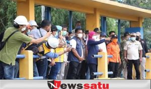 Pastikan Sampang Aman Banjir, Gubernur Jatim Sidak Pompa Air