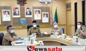 Pemkab OKI Hadiri Penyerahan DIPA dan TDDD 2022 Secara Virtual