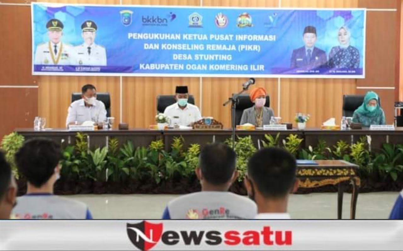 Targetkan OKI Zero Stunting, Pemkab OKI Kukuhkan PIK Remaja Desa Lokus Stunting