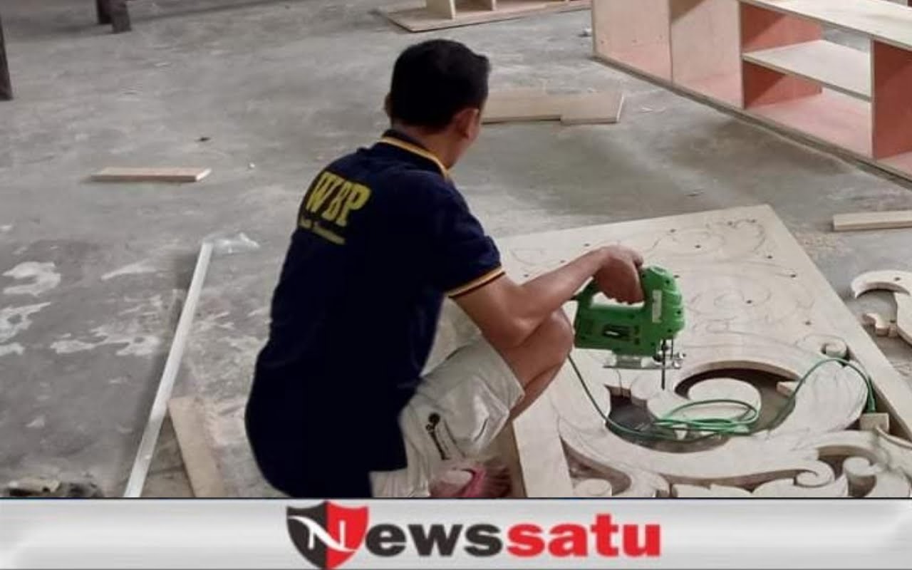 WBP Lapas Narkotika Kelas IIA Pamekasan, Ciptakan Furniture Berkualitas