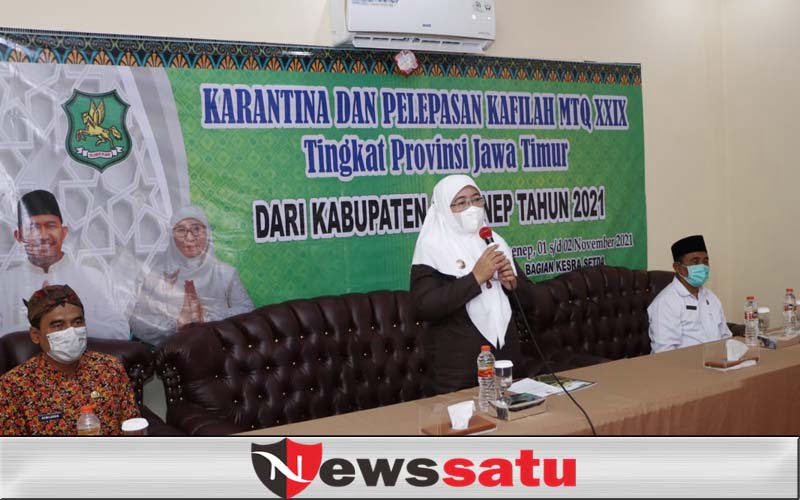 Wabup Optimis Peserta MTQ Perwakilan Sumenep Masuk 10 Besar