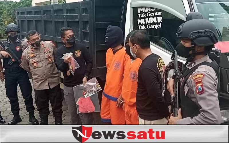 2 Tersangka Pencurian Truk Diamankan Polresta Probolinggo