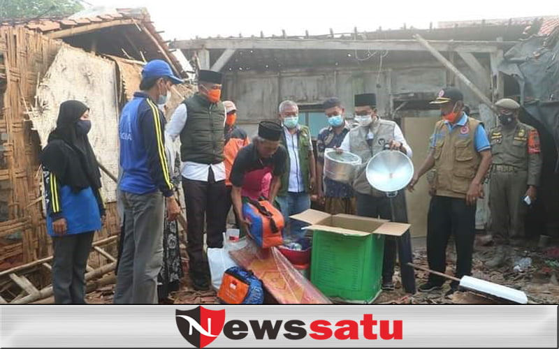 Bupati Pamekasan Bantu Korban dan Imbau Warga Waspada Bencana Alam