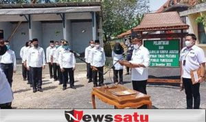 Bupati Pamekasan Lantik Pejabat Eselon 2 di Pelataran Makam Ronggo Sukowati