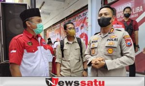 LSM LIRA Adakan Vaksinasi Covid-19, Kapolresta Probolinggo Respon Baik