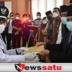 Lantik 145 Kades Terpilih, Bupati OKI Pesan Bahagiakan Warga