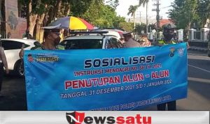 Malam Tahun Baru 2022, Alun-Alun Kota Probolinggo Ditutup