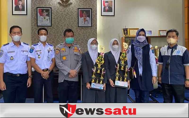 Pelajar OKI Juarai Pelajar Pelopor Keselamatan LLAJ Tingkat Provinsi Sumsel 2021