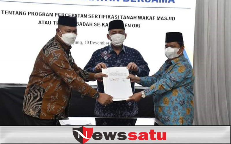 Pemkab OKI Dorong Sertifikasi Tanah Tempat Ibadah